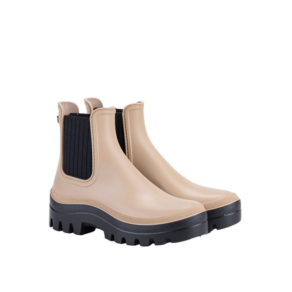 Soul Black Boots Beige