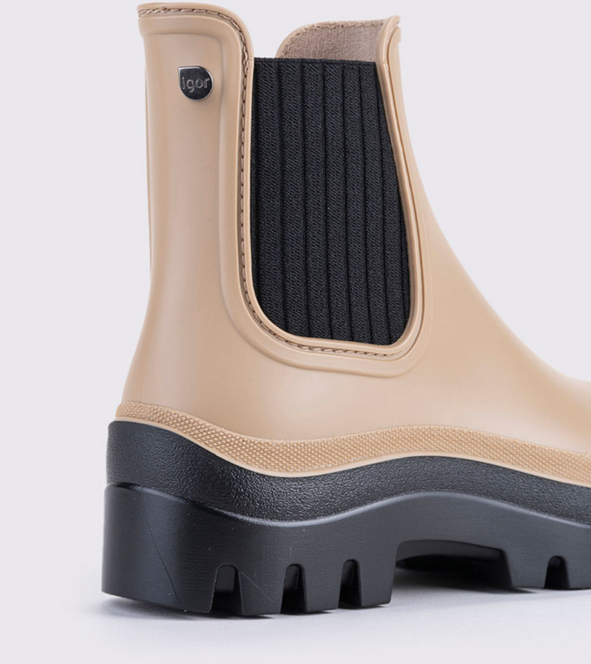 Soul Black Boots Beige