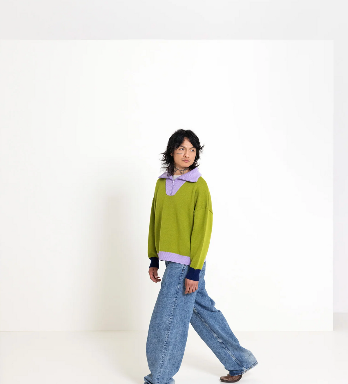 Parentheses Jumper Kiwi