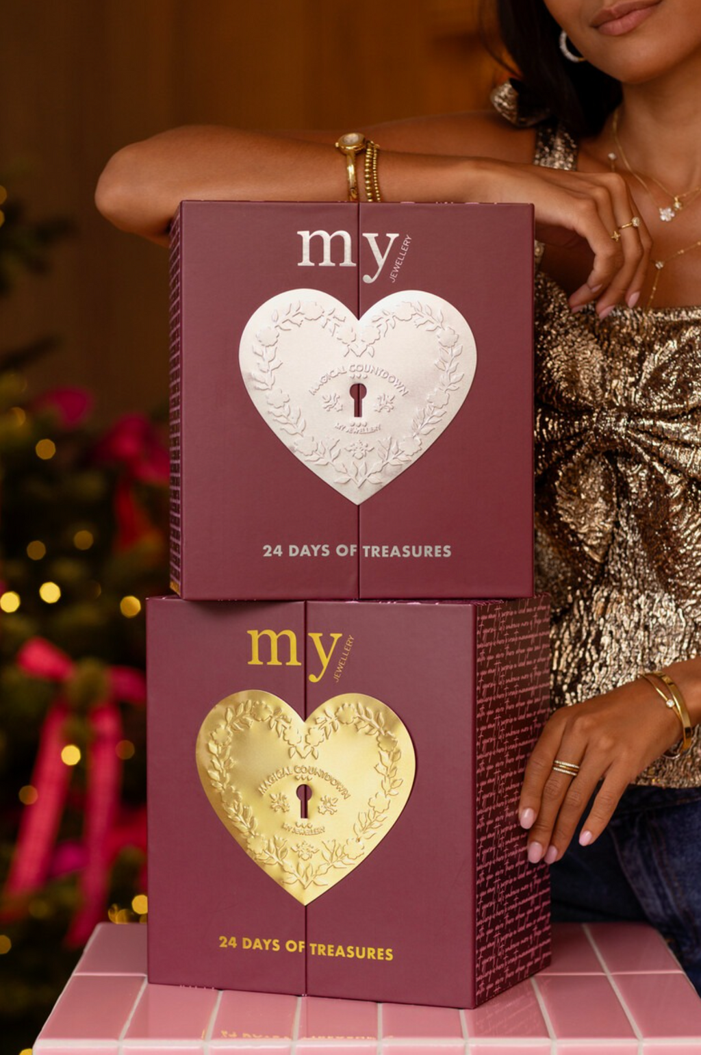 Adventskalender Deluxe 24 Days of Treasures Goud