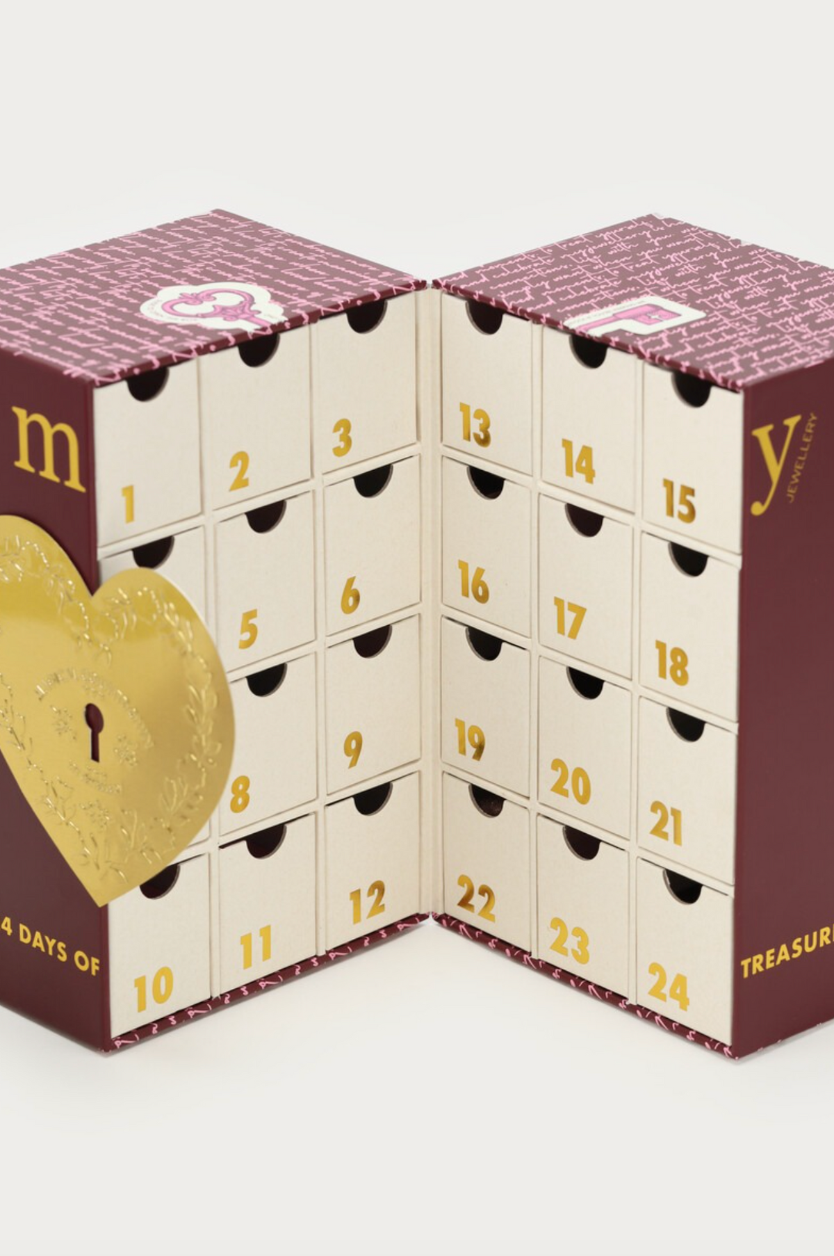 Adventskalender Deluxe 24 Days of Treasures Zilver