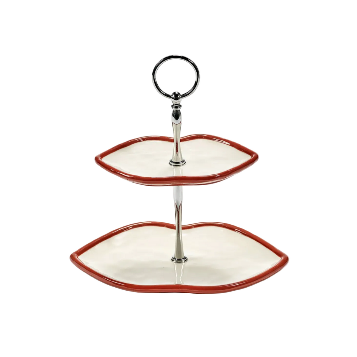 Cake Stand Red Lips