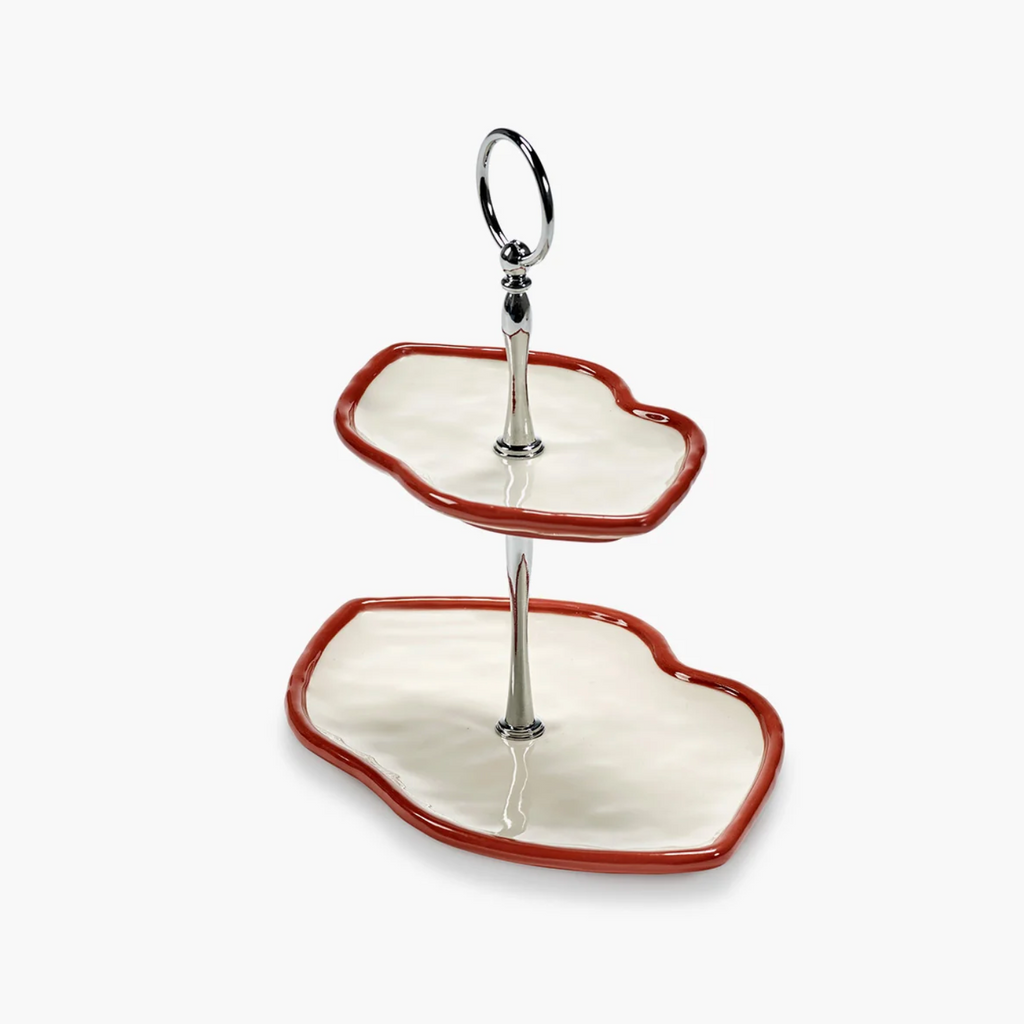 Cake Stand Red Lips