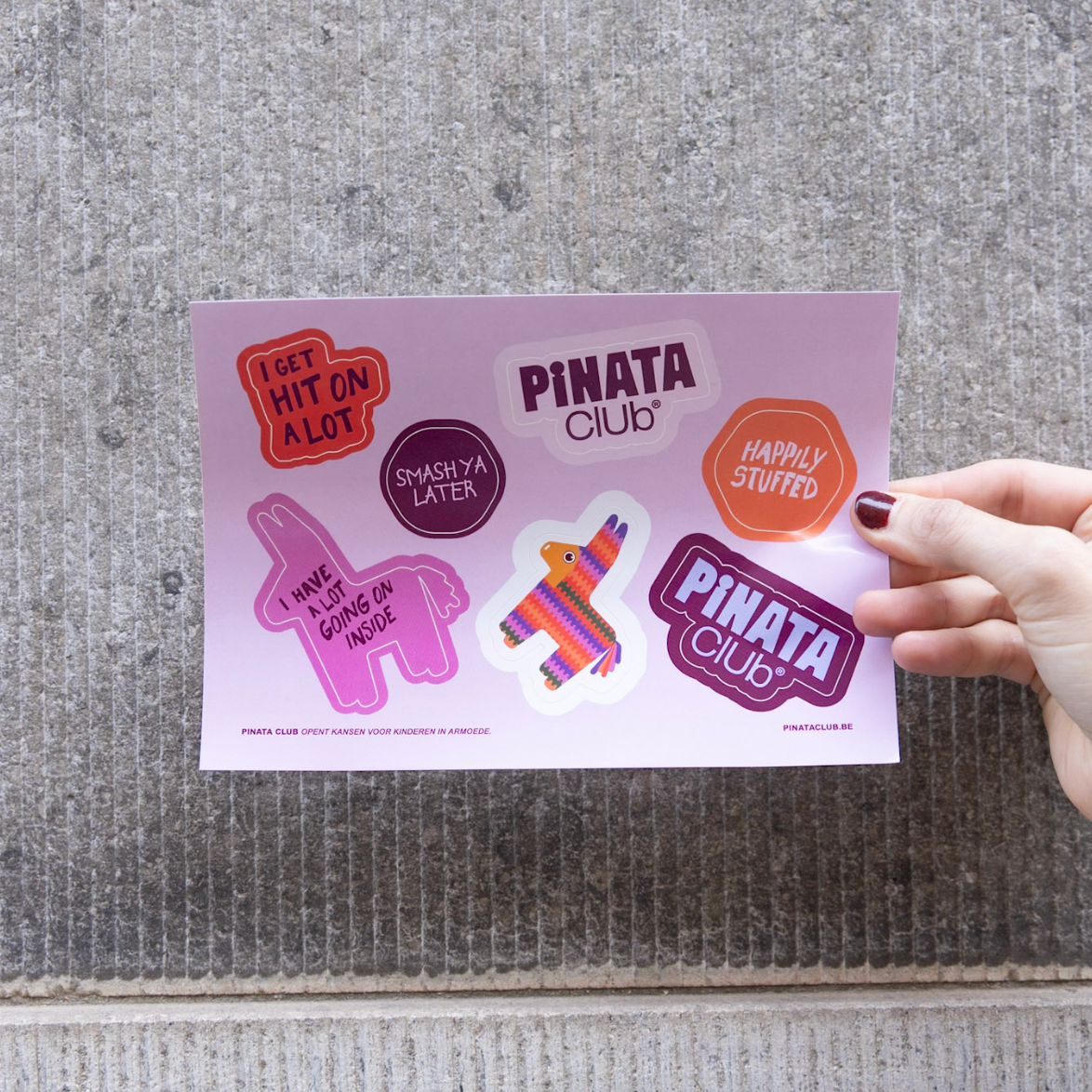 Piñata Club Stickers