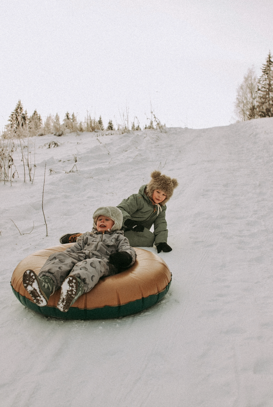 Alpine Winter Sneeuw Float Ruby/Creme