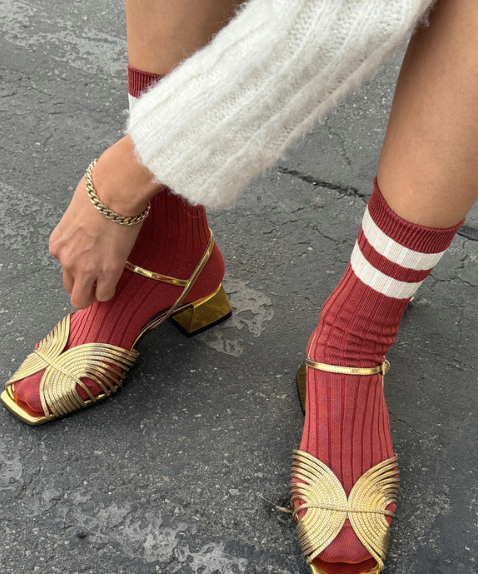 Her Socks Varsity Tandoori