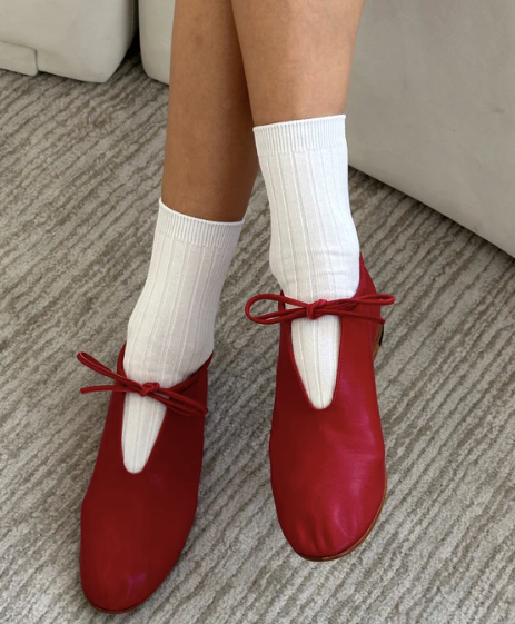 Her Socks Classic White