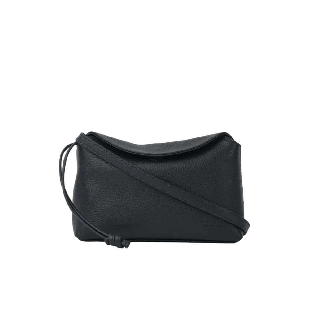 Sienna Mini Black Soft Grain Leather