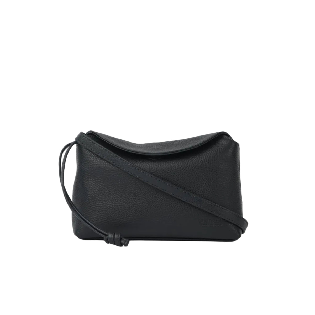 Sienna Mini Black Soft Grain Leather