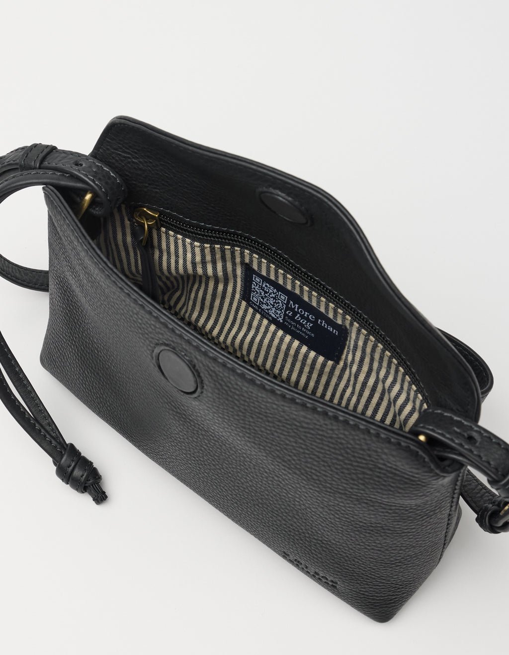 Sienna Mini Black Soft Grain Leather