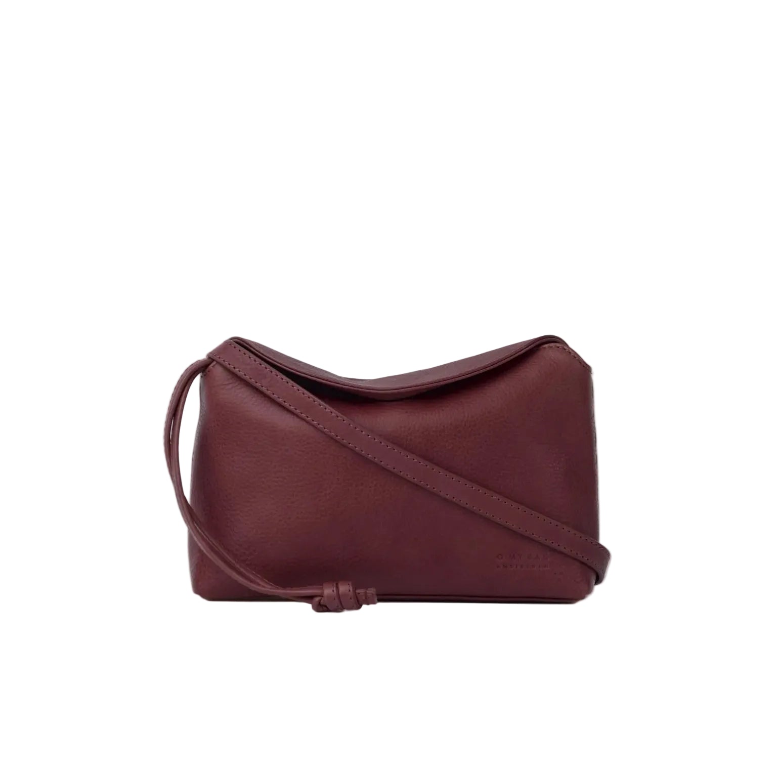 Sienna Mini Dark Cherry Soft Grain Leather