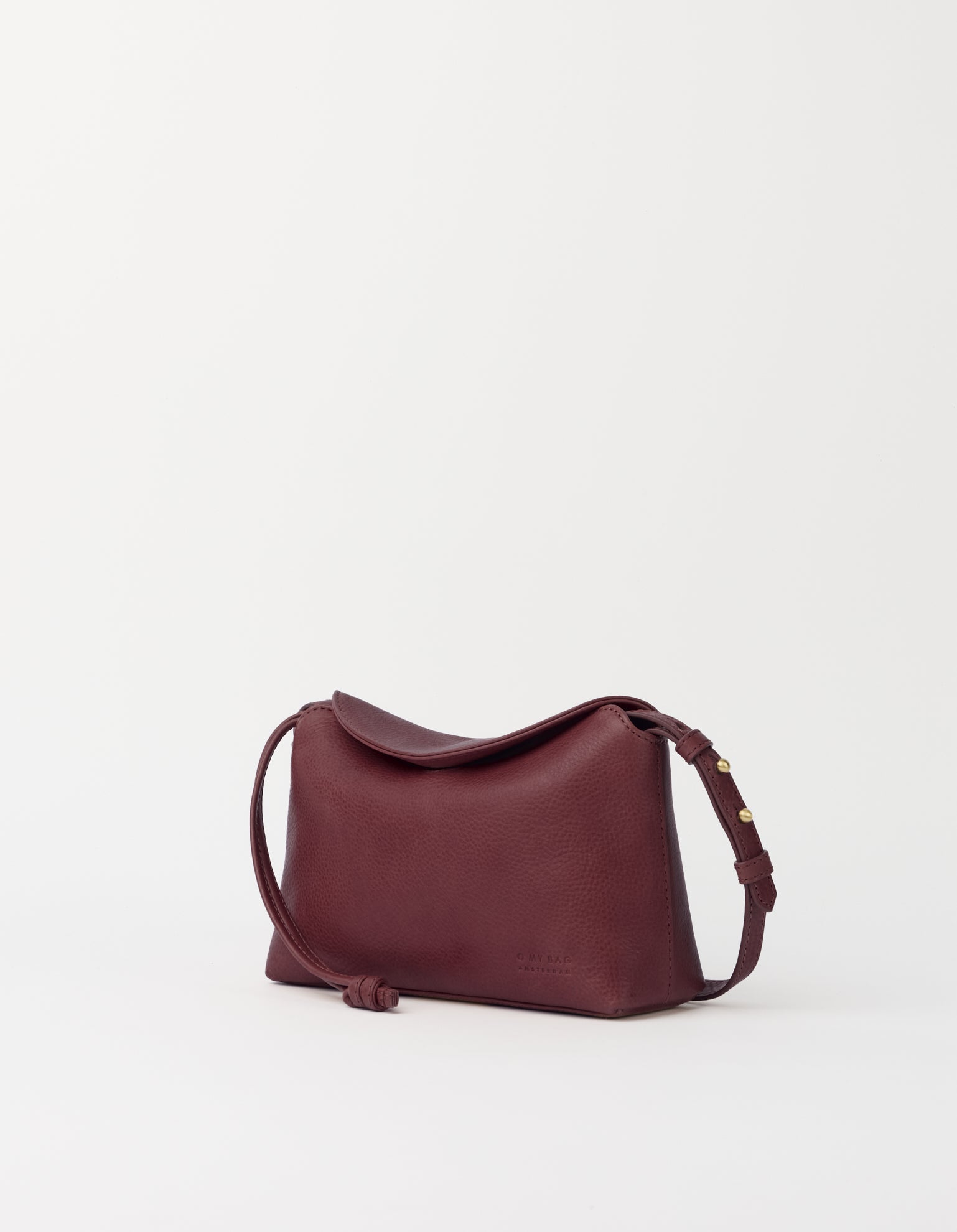 Sienna Mini Dark Cherry Soft Grain Leather