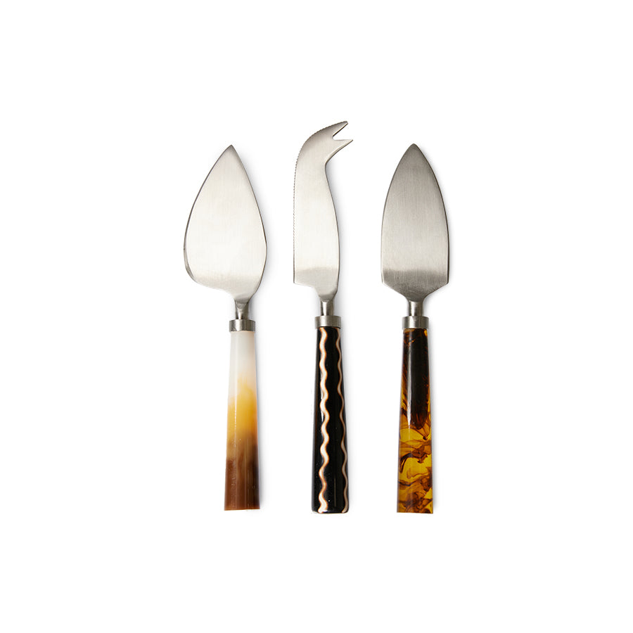 Cheese Knives Havana Set/3