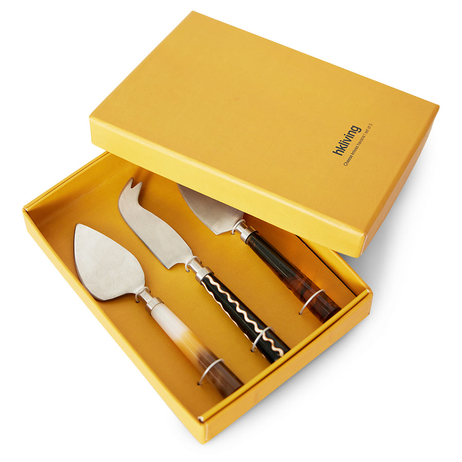 Cheese Knives Havana Set/3