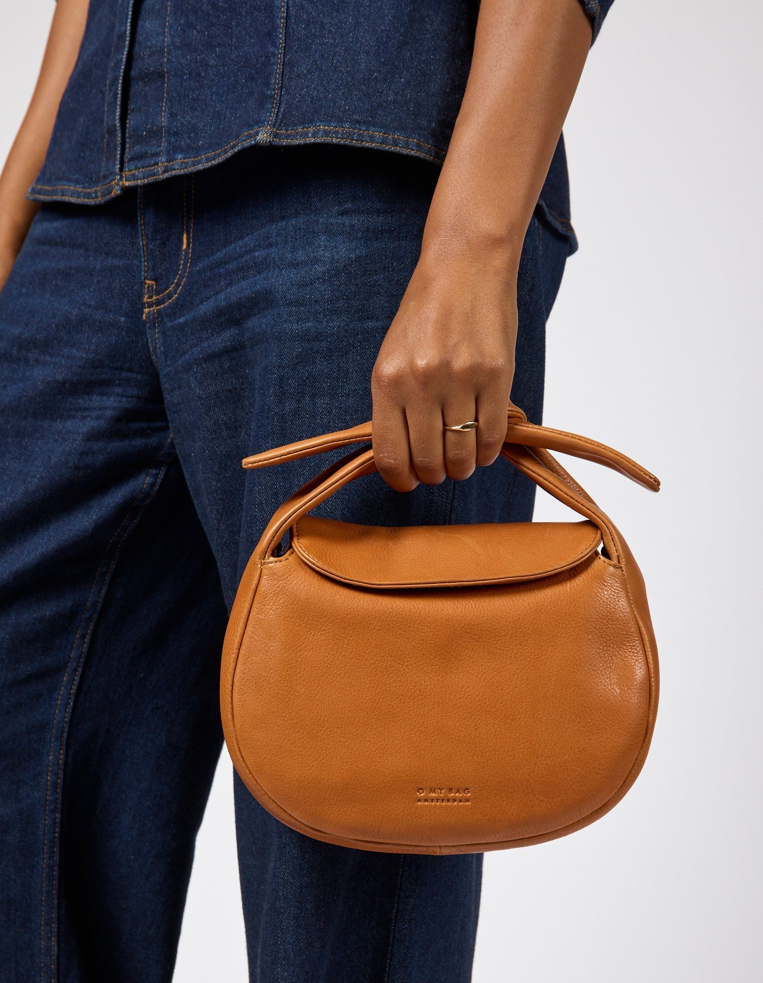 Coco Croissant Wild Oak Soft Grain Leather
