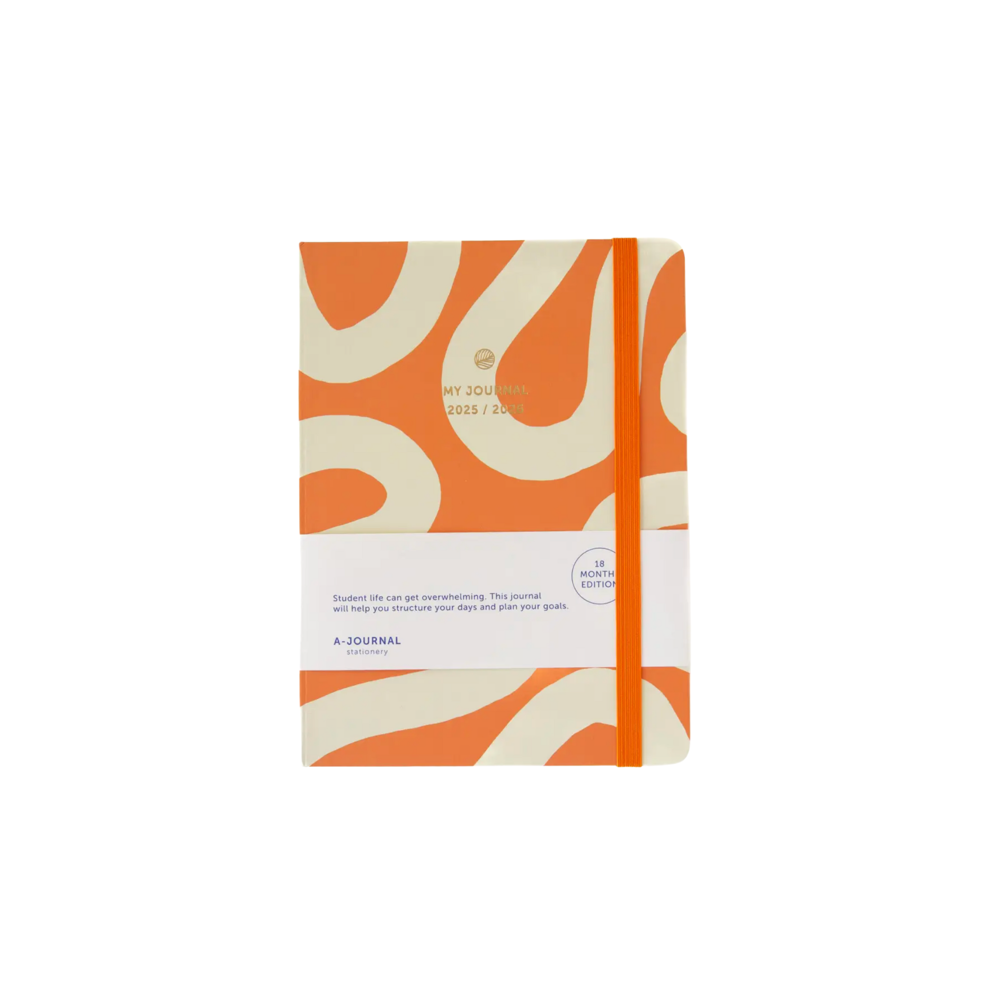 Schoolagenda 18m. Flow Orange 25/26