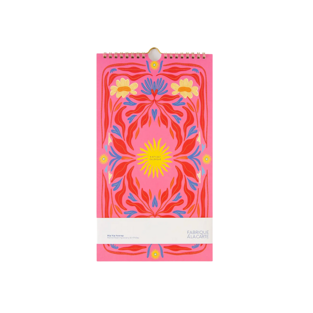 Verjaardagskalender Sun Pink