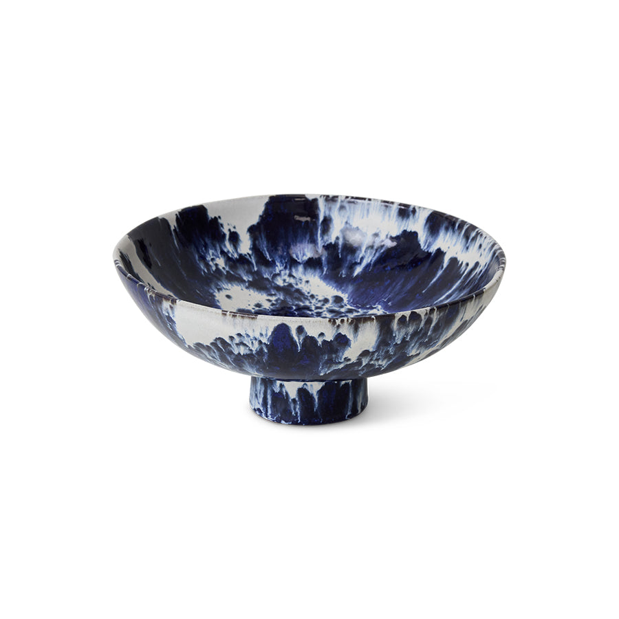 Bowl On Base Indigo