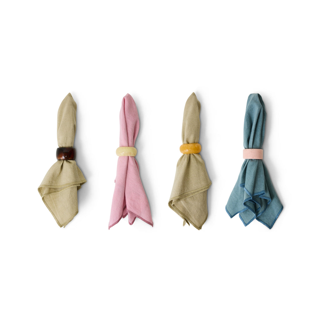 Napkin Rings Sunrise Set/4