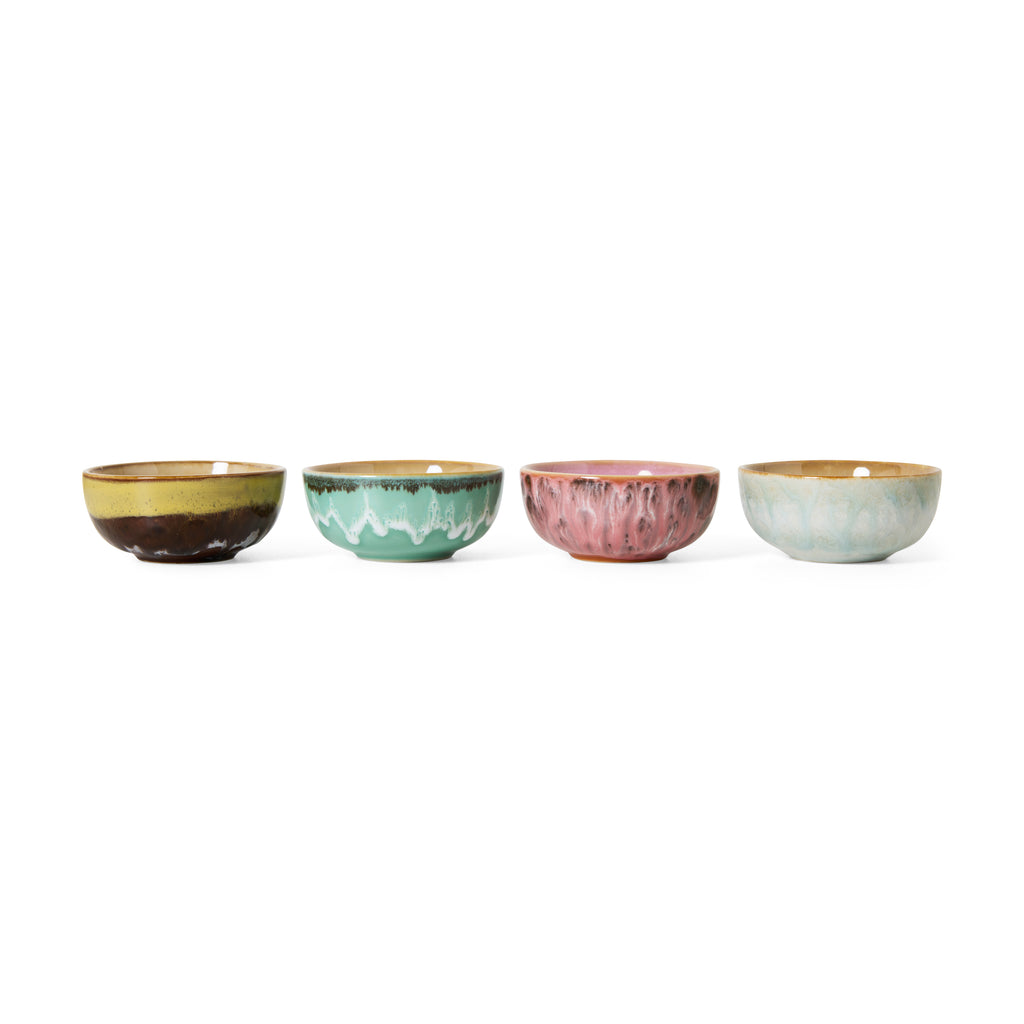 70s XS Bowls Modernist Set/4