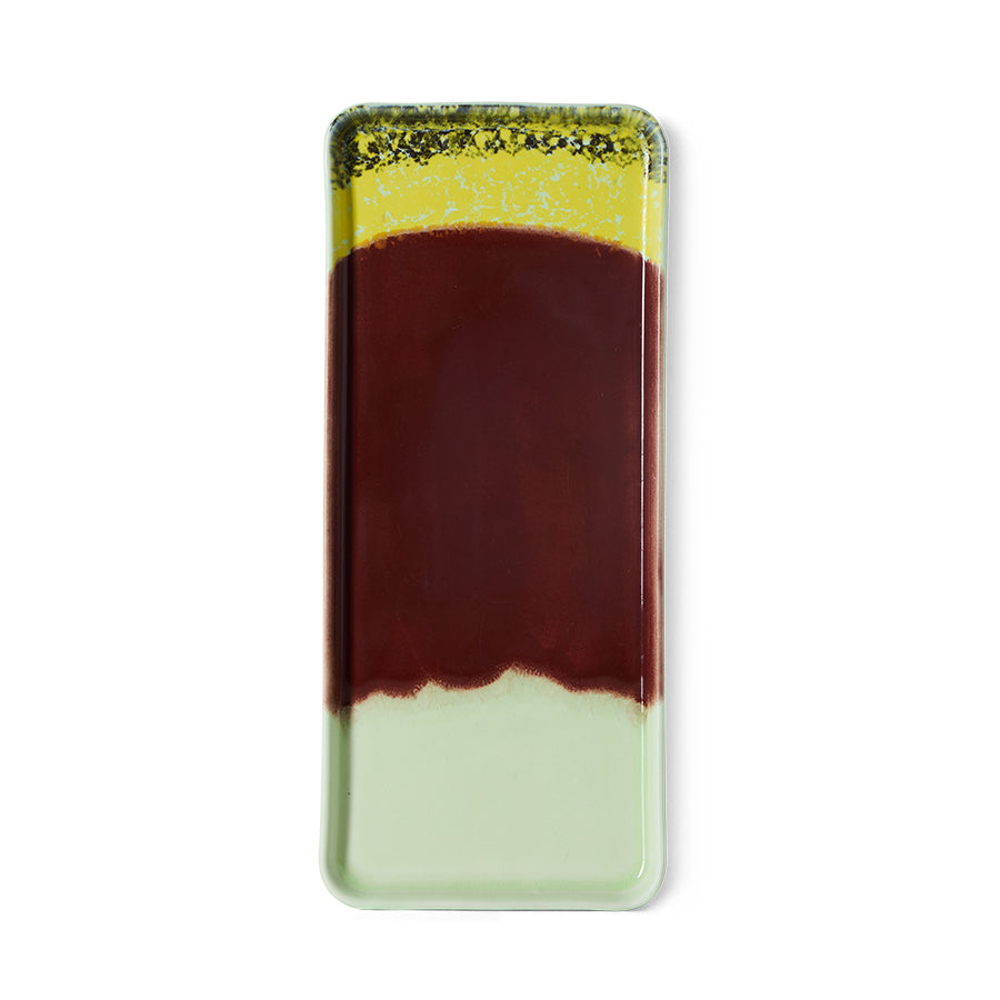 70s Ceramics Cake Schaal Cherry