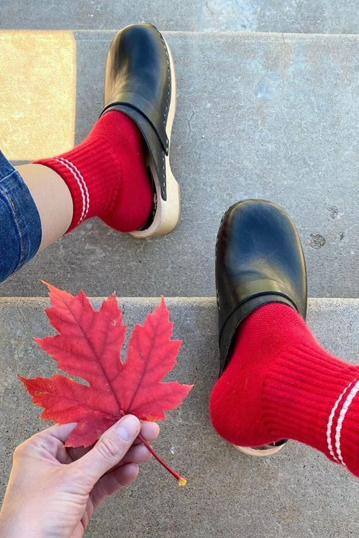 Boyfriend Socks Red