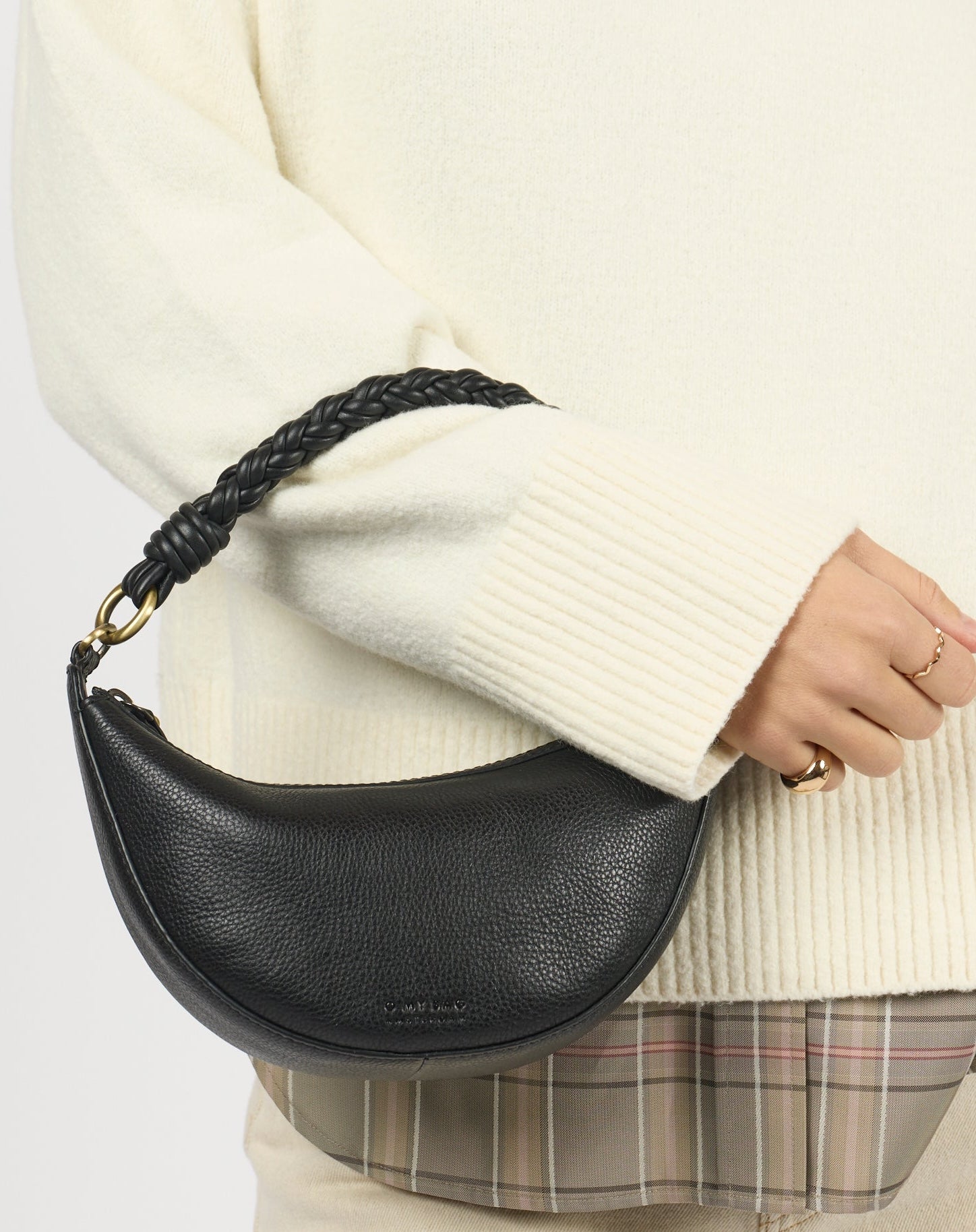 Leo Mini Black Soft Grain Leather