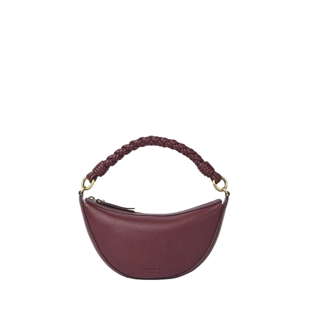 Leo Mini Dark Cherry Soft Grain Leather
