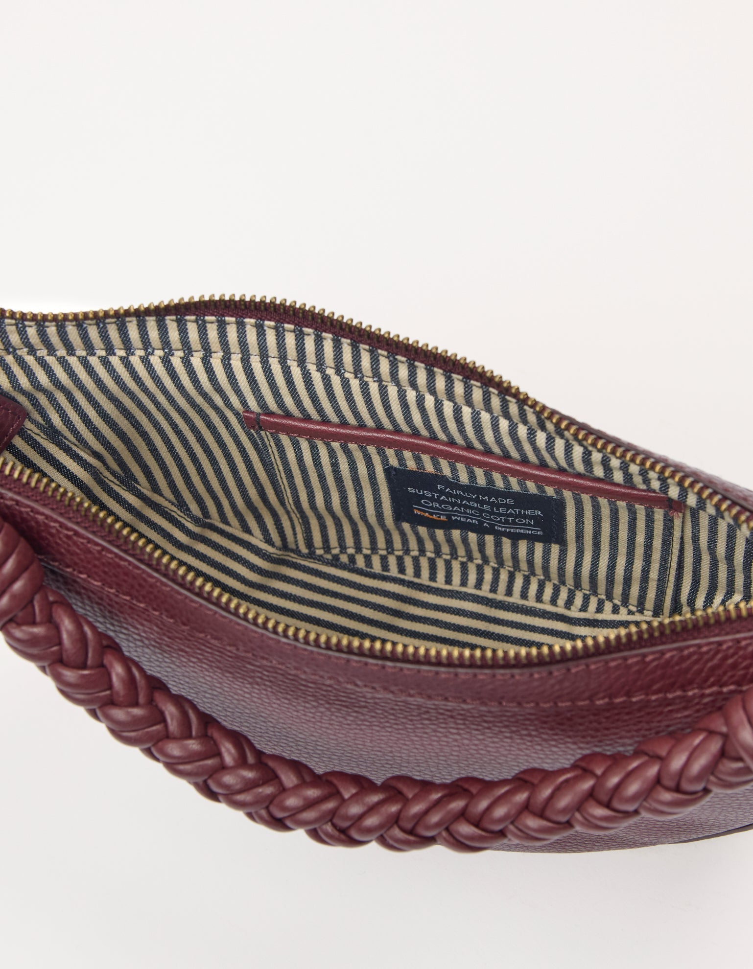 Leo Mini Dark Cherry Soft Grain Leather