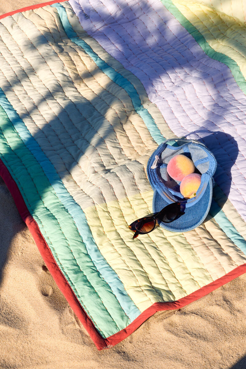 Pavilion Plaid Coral