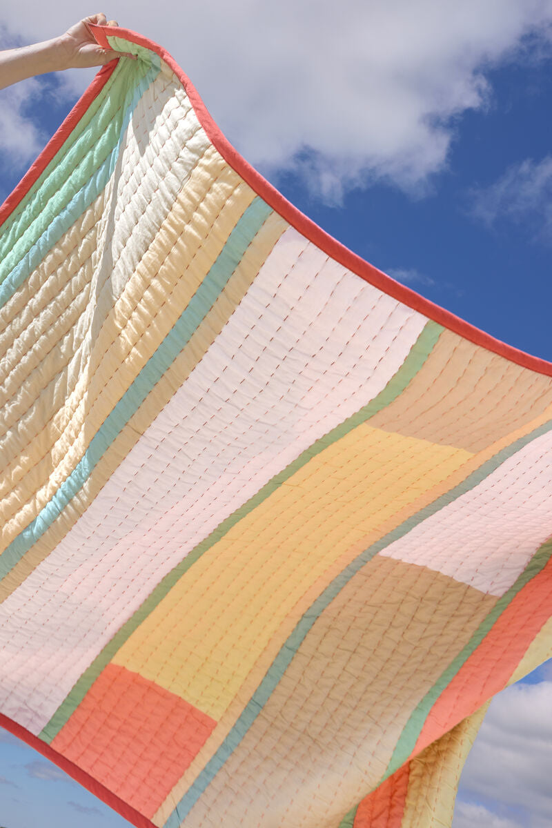 Pavilion Plaid Coral