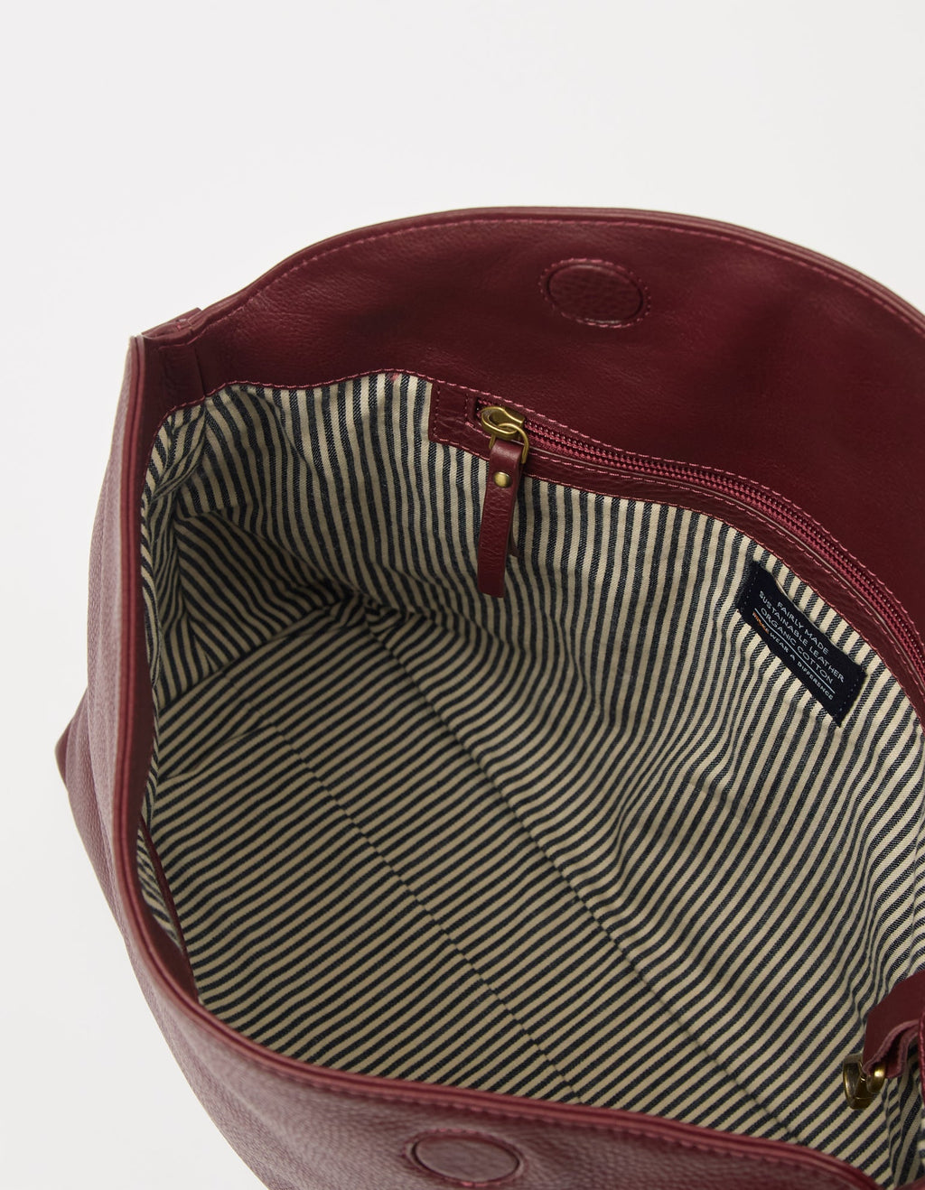 Sienna Dark Cherry Soft Grain Leather