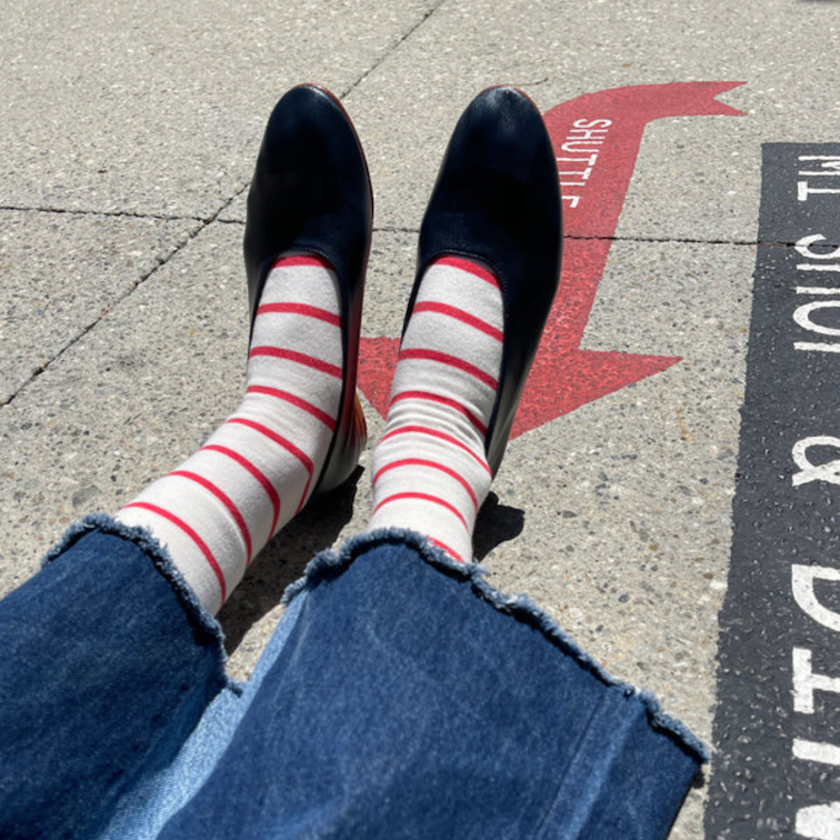 Wally Socks Candy Cane