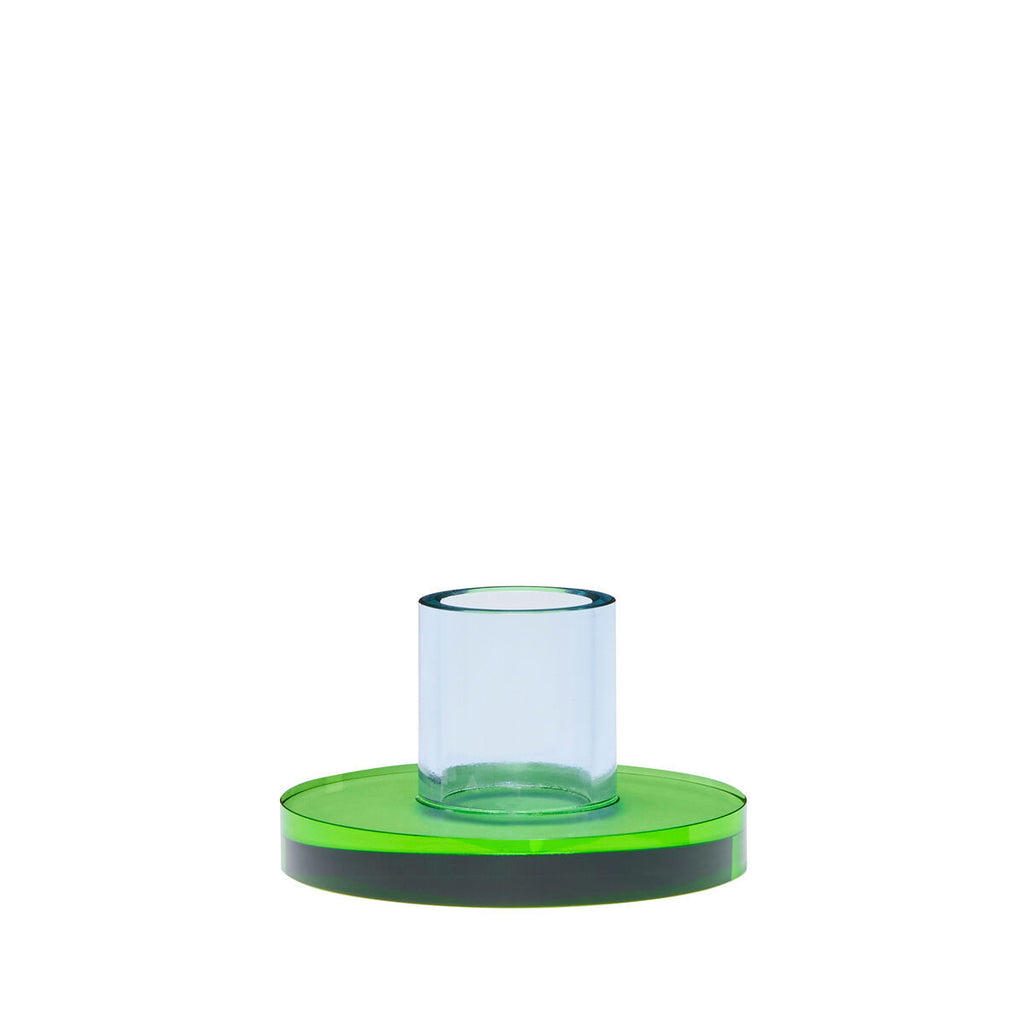 Astro Candleholder Small Blue/Green