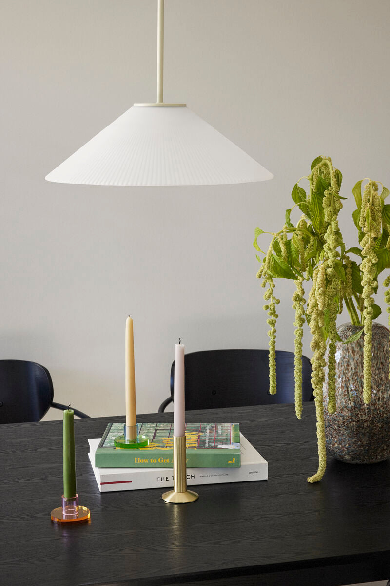 Astro Candleholder Small Pink/Orange