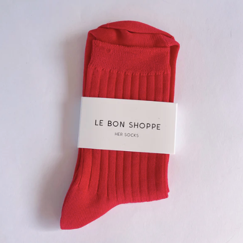Her Socks Classic Red
