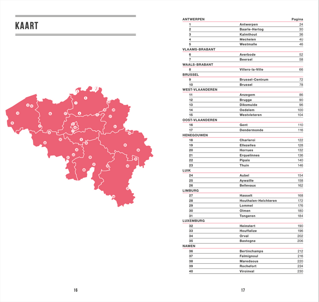 Bierwandelboek België