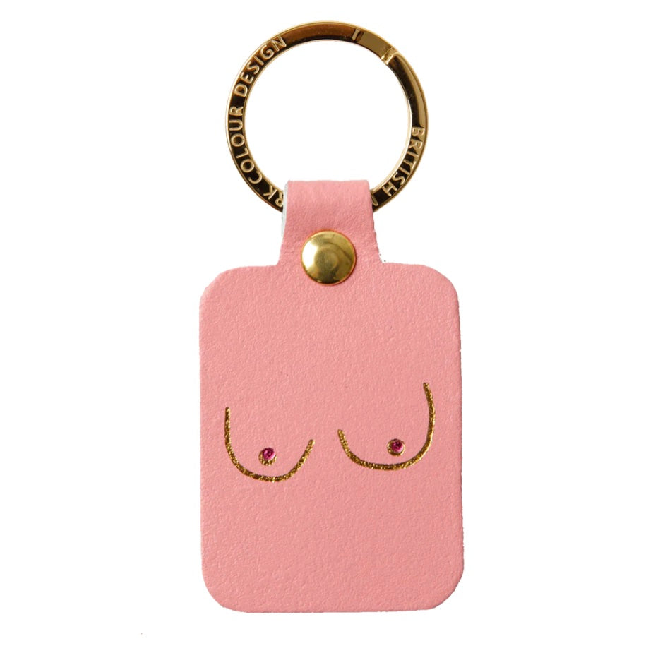 Boob Sleutelhanger Pink