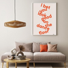 Home by Lily Oostende postkaat poster
