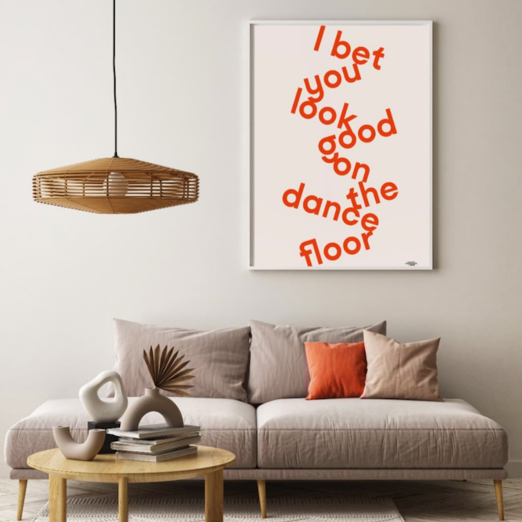 Home by Lily Oostende postkaat poster