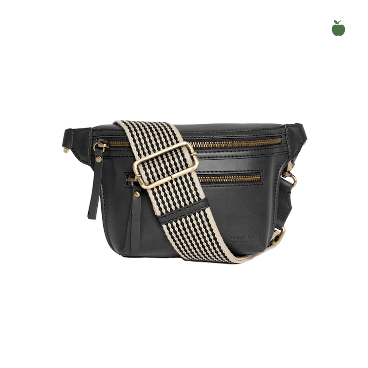 Beck's Bum Bag Black Apple Leather
